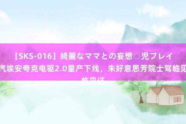 【SKS-016】綺麗なママとの妄想○児プレイ 广汽埃安夸克电驱2.0量产下线，朱好意思芳院士驾临见证